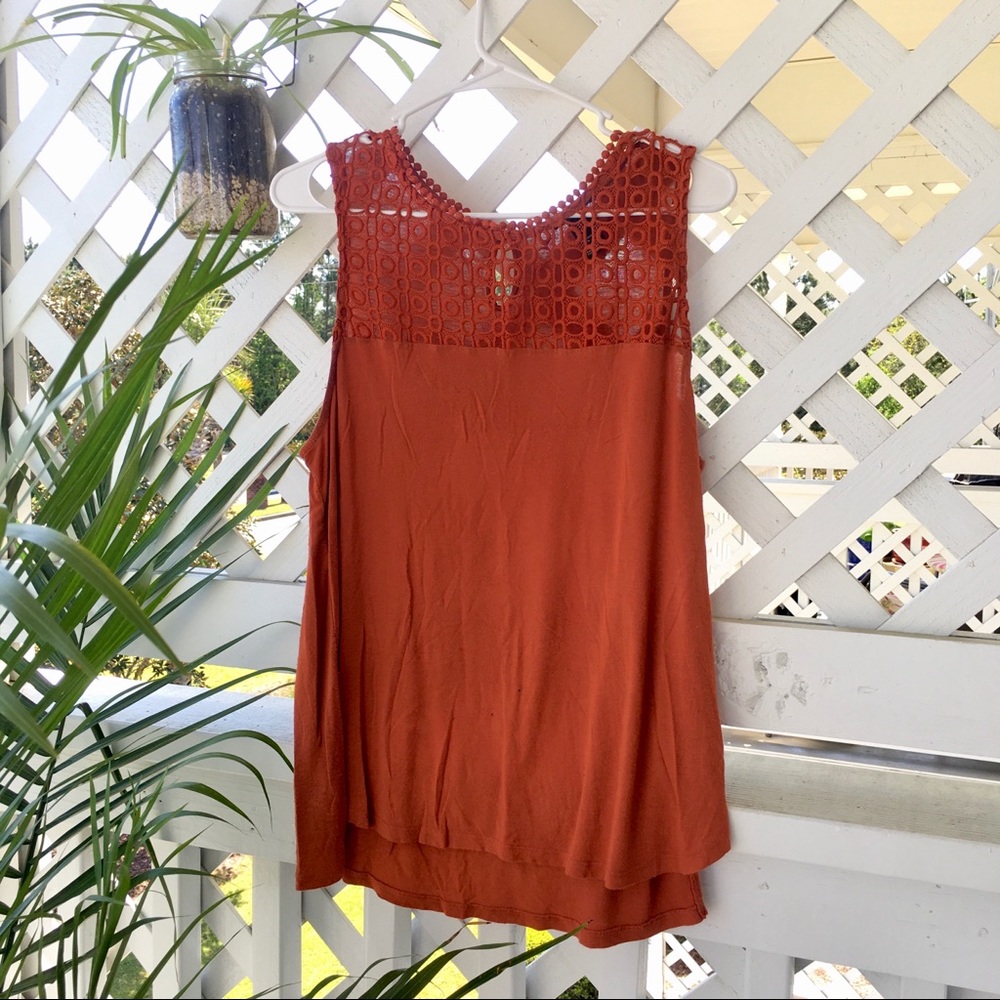 Rust tank top